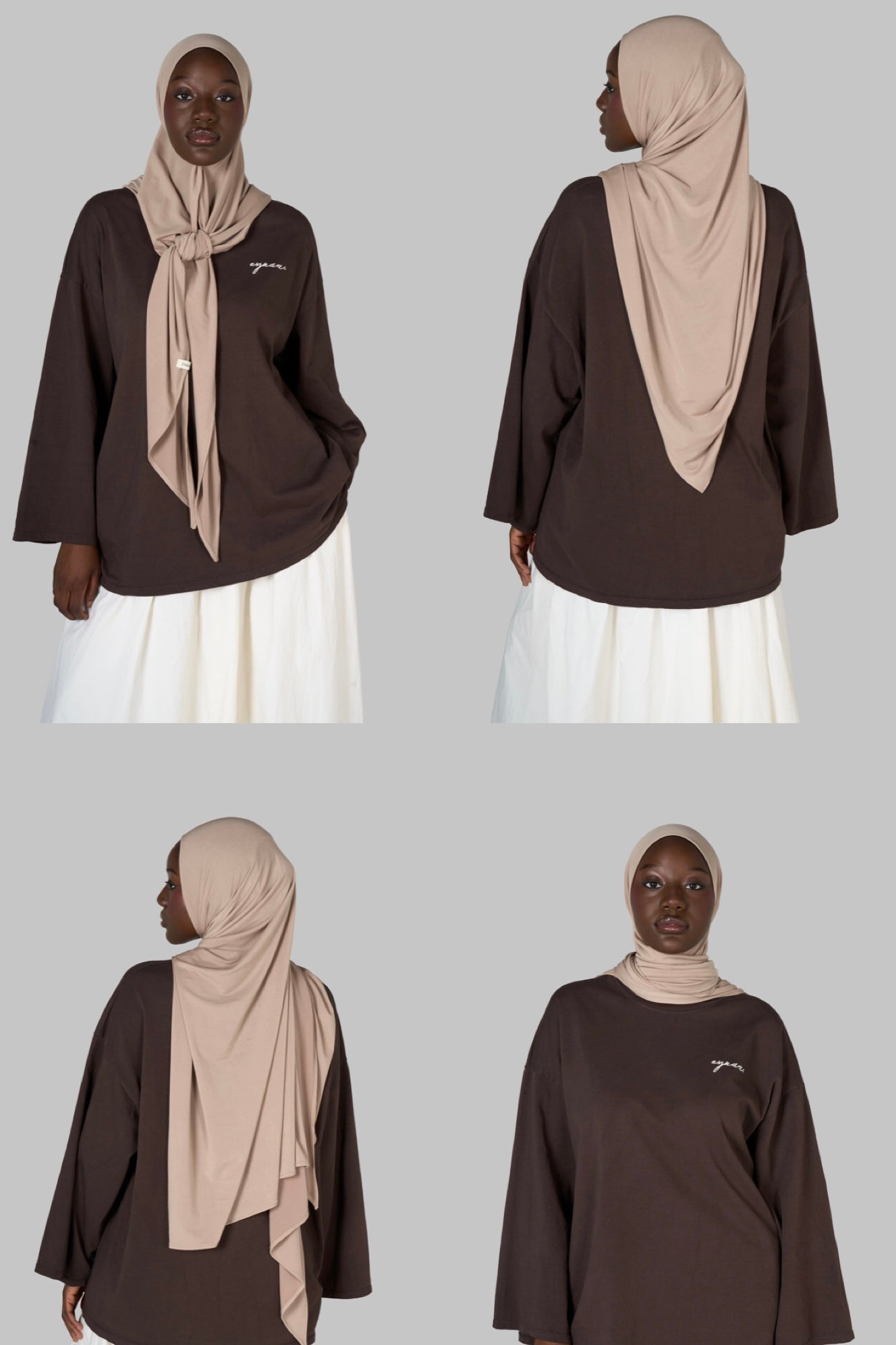 TRIANGLE JERSEY PREMIUM [CAPPUCCINO]