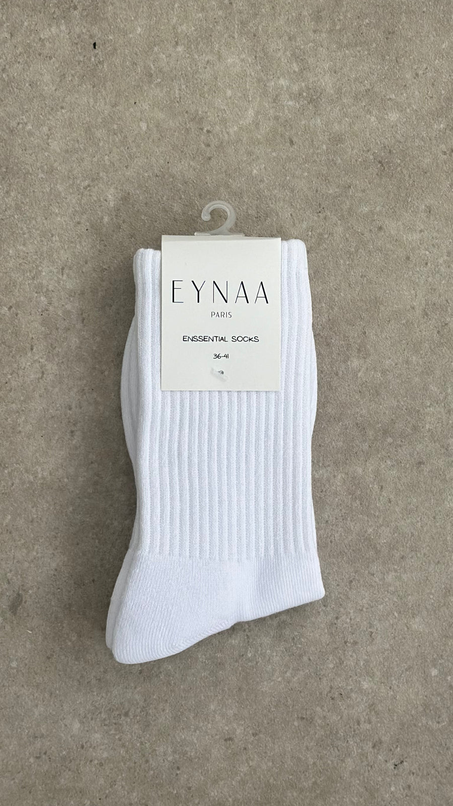 Essential socks [Blanc]-40%