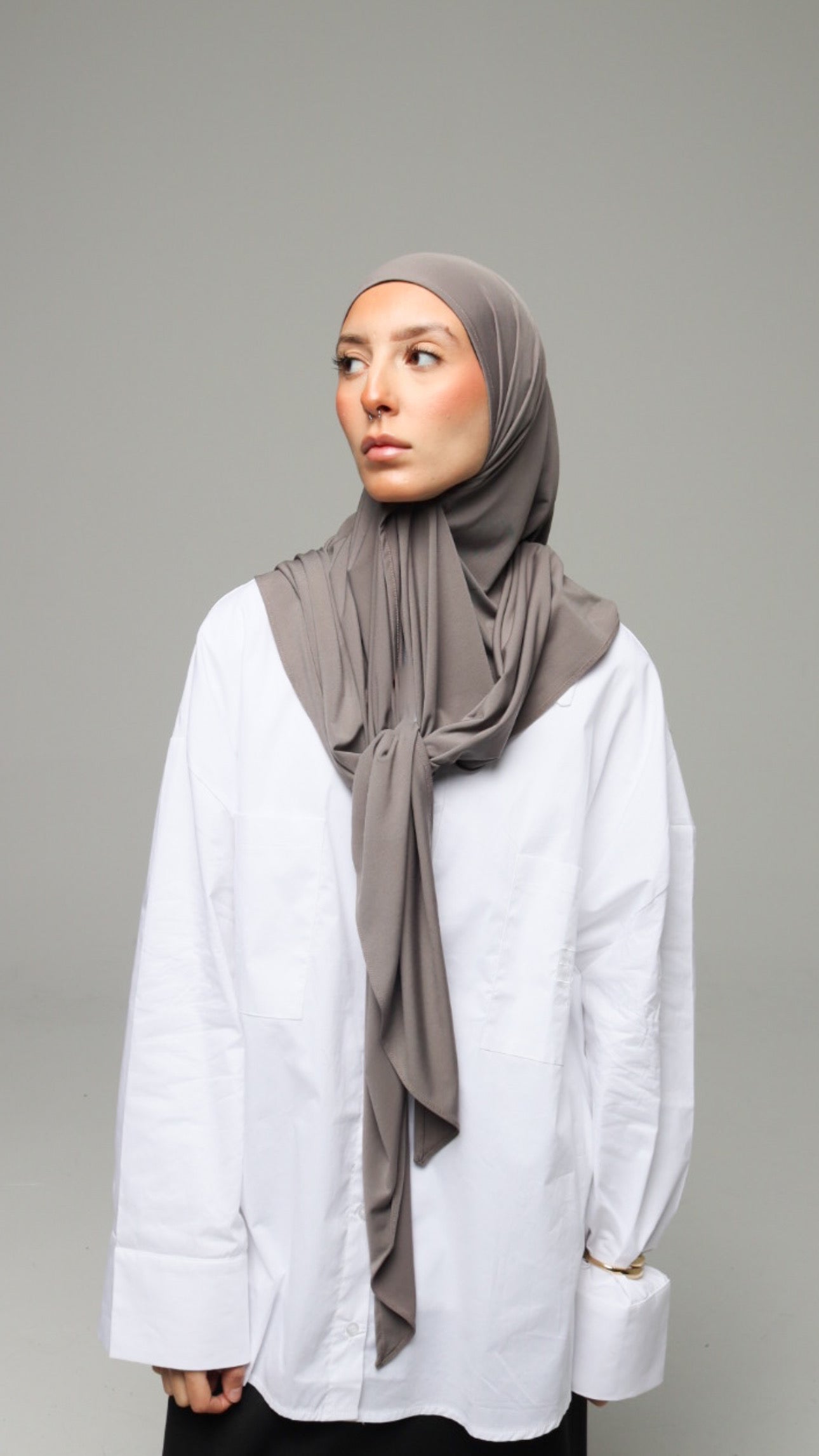 TRIANGLE JERSEY PREMIUM [TAUPE]