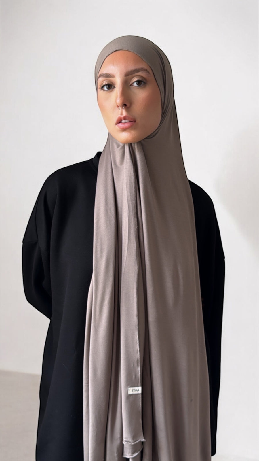 Maxi jersey viscose [Taupe]