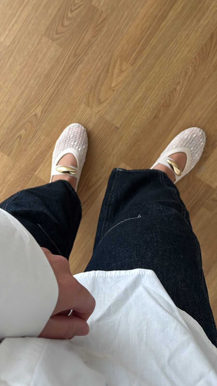 Ballerines en toiles