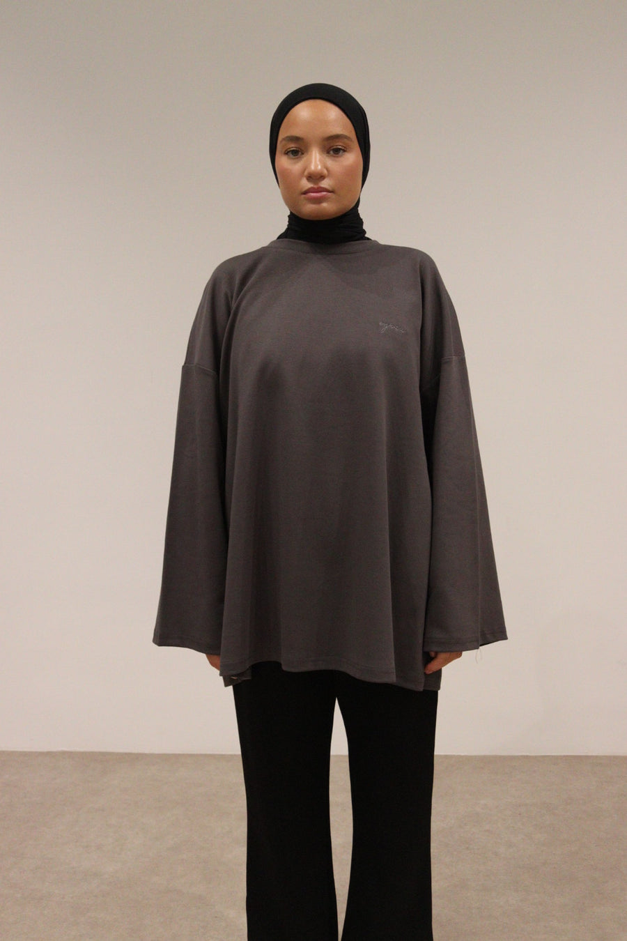 Basic Shirt [Anthracite]