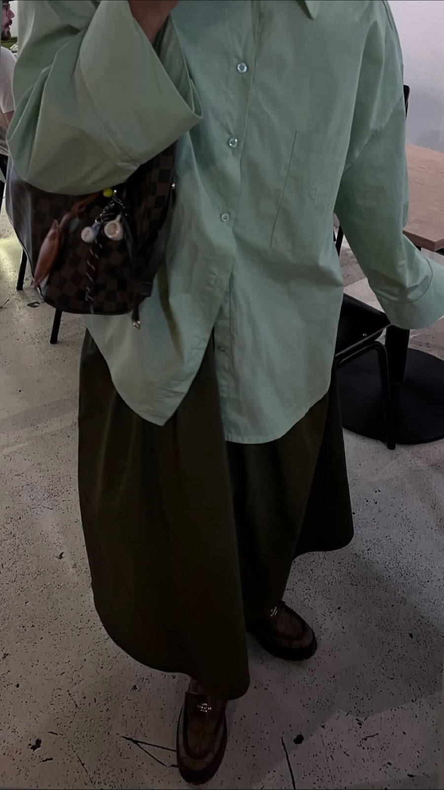 La Chemise Over [Menthe]