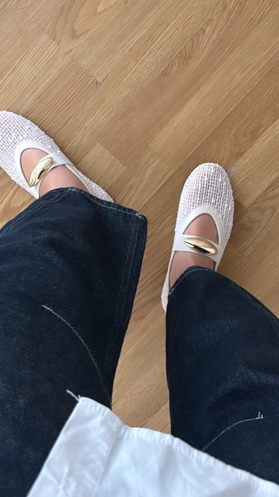 Ballerines en toiles