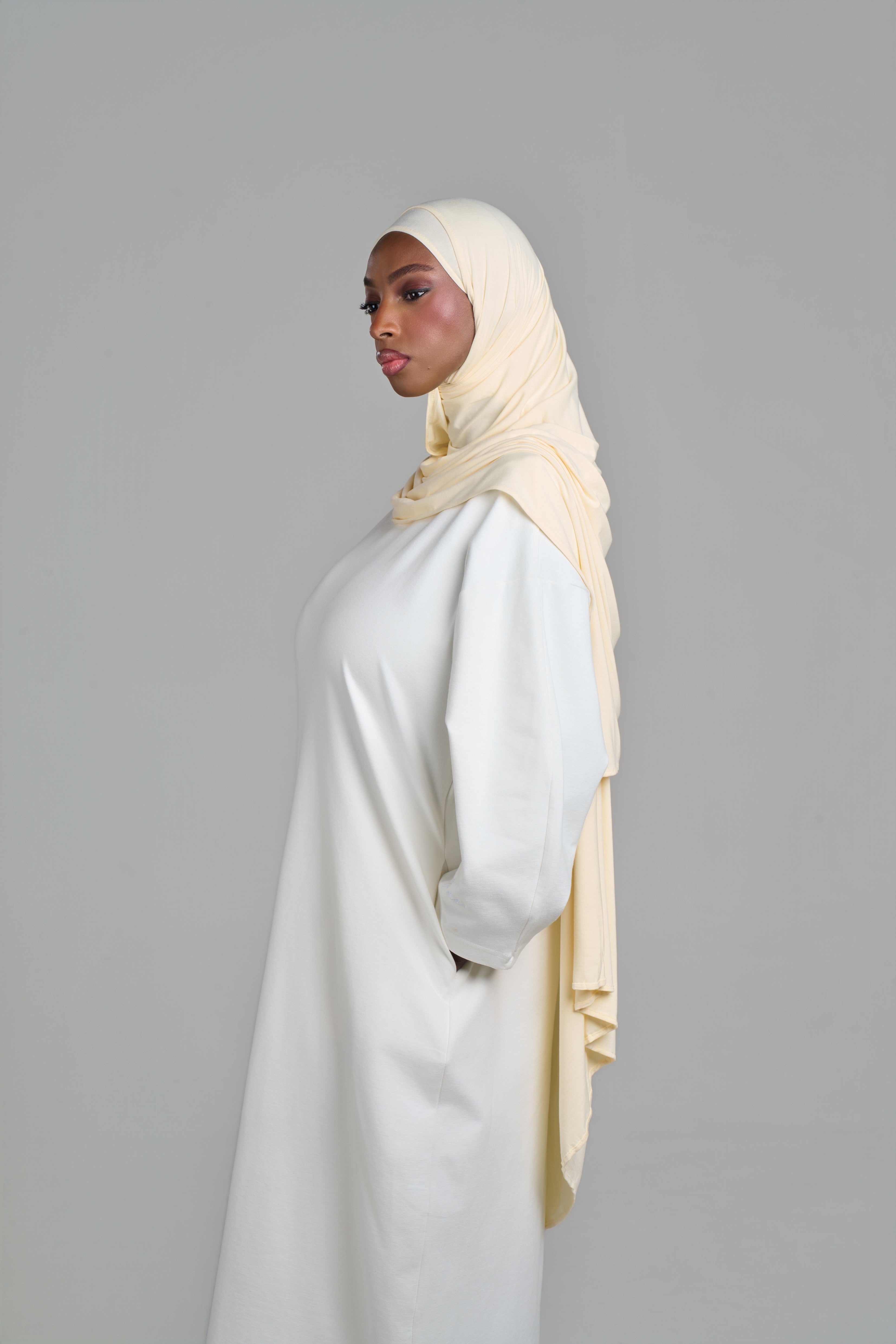 JERSEY BAMBOU [Butter yellow]