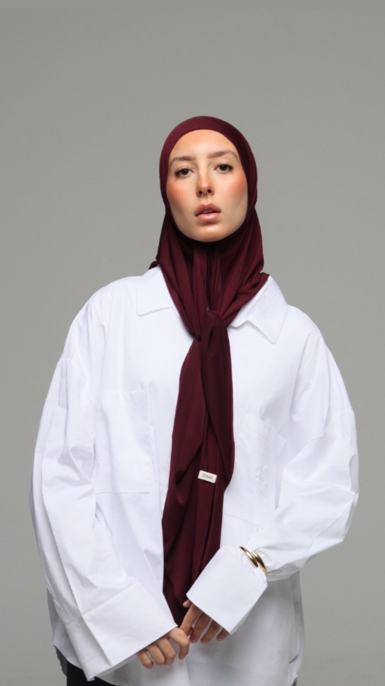 TRIANGLE JERSEY PREMIUM [BORDEAUX]