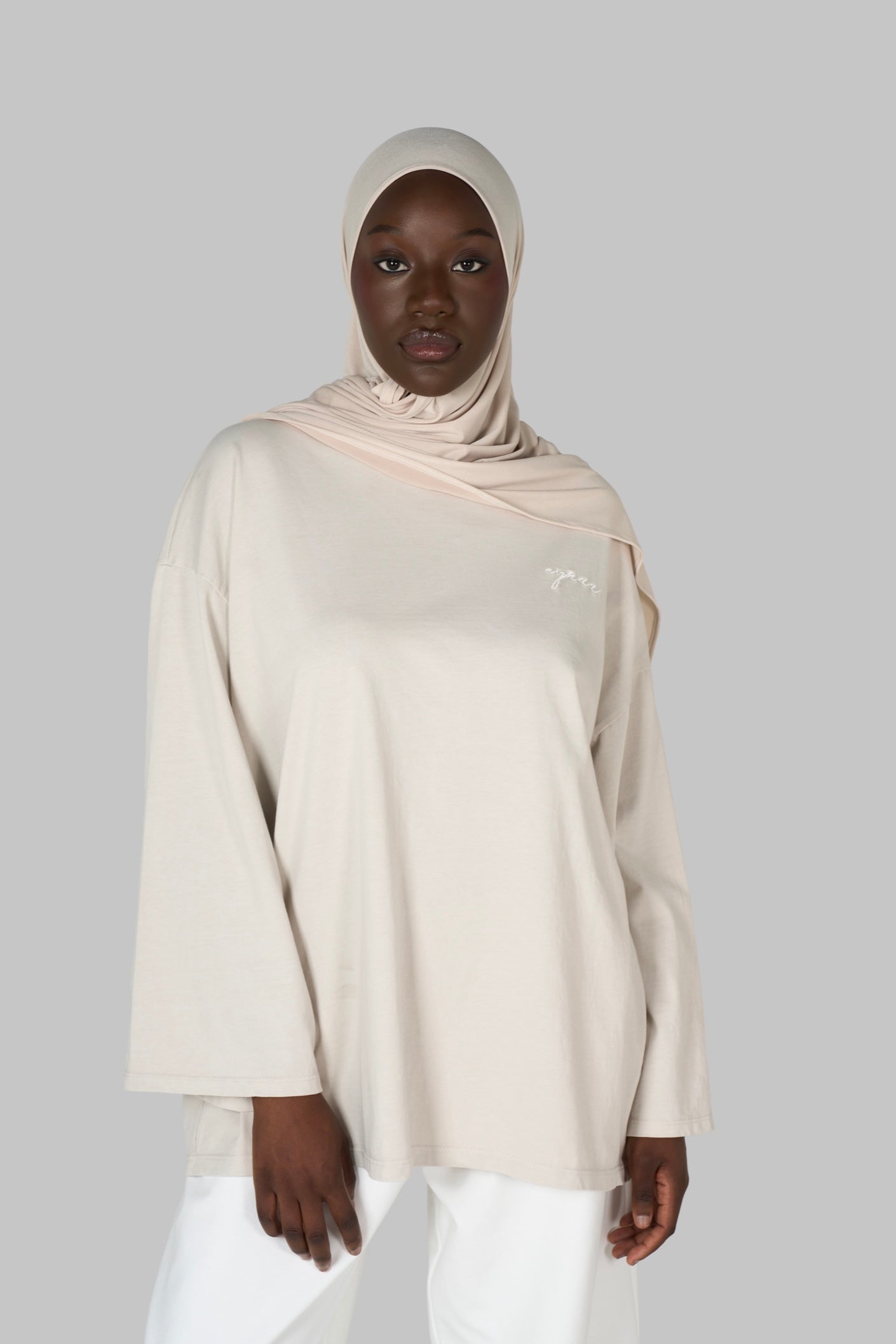 TRIANGLE JERSEY PREMIUM [Beige]