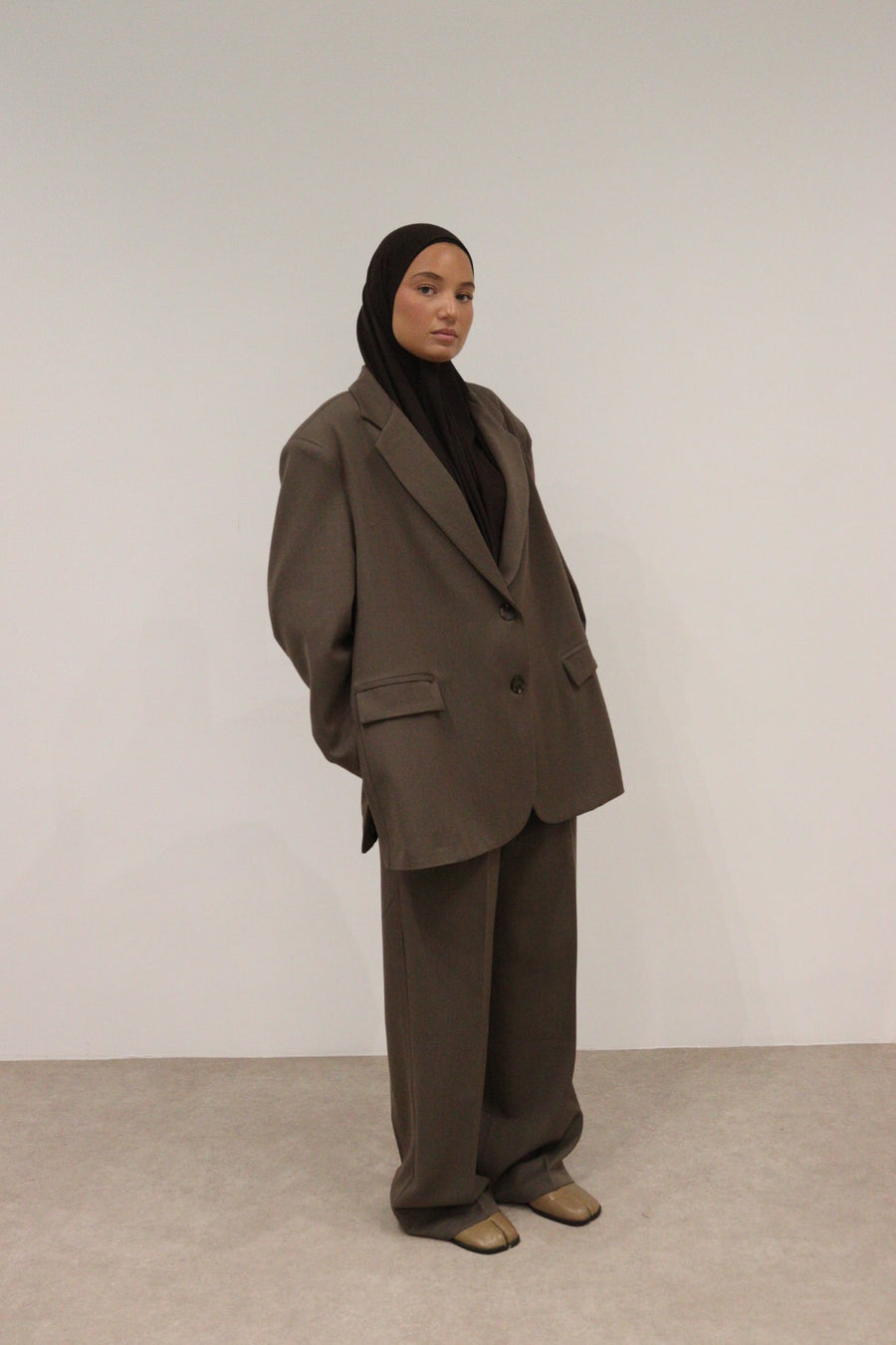 Blazer Loose [Mocha]