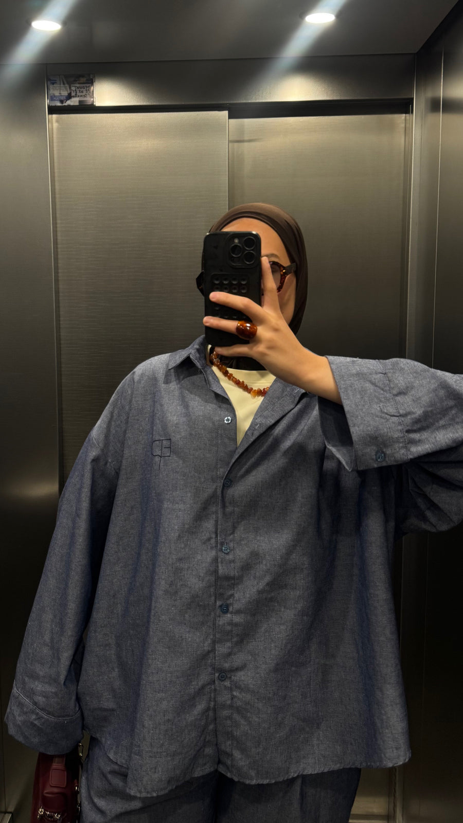 LA CHEMISE NEUTRAL [Bleu jean]