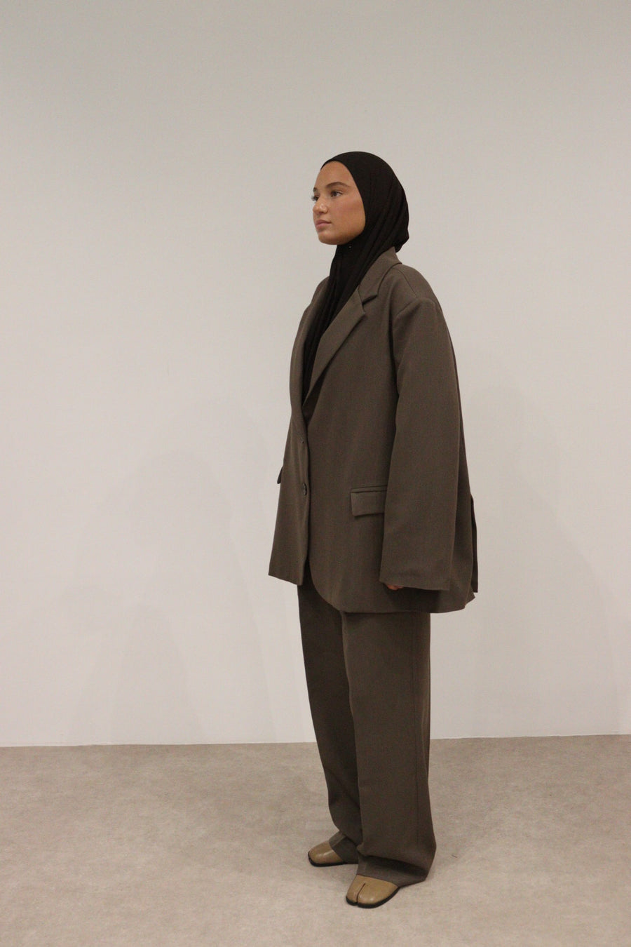 Blazer Loose [Mocha]