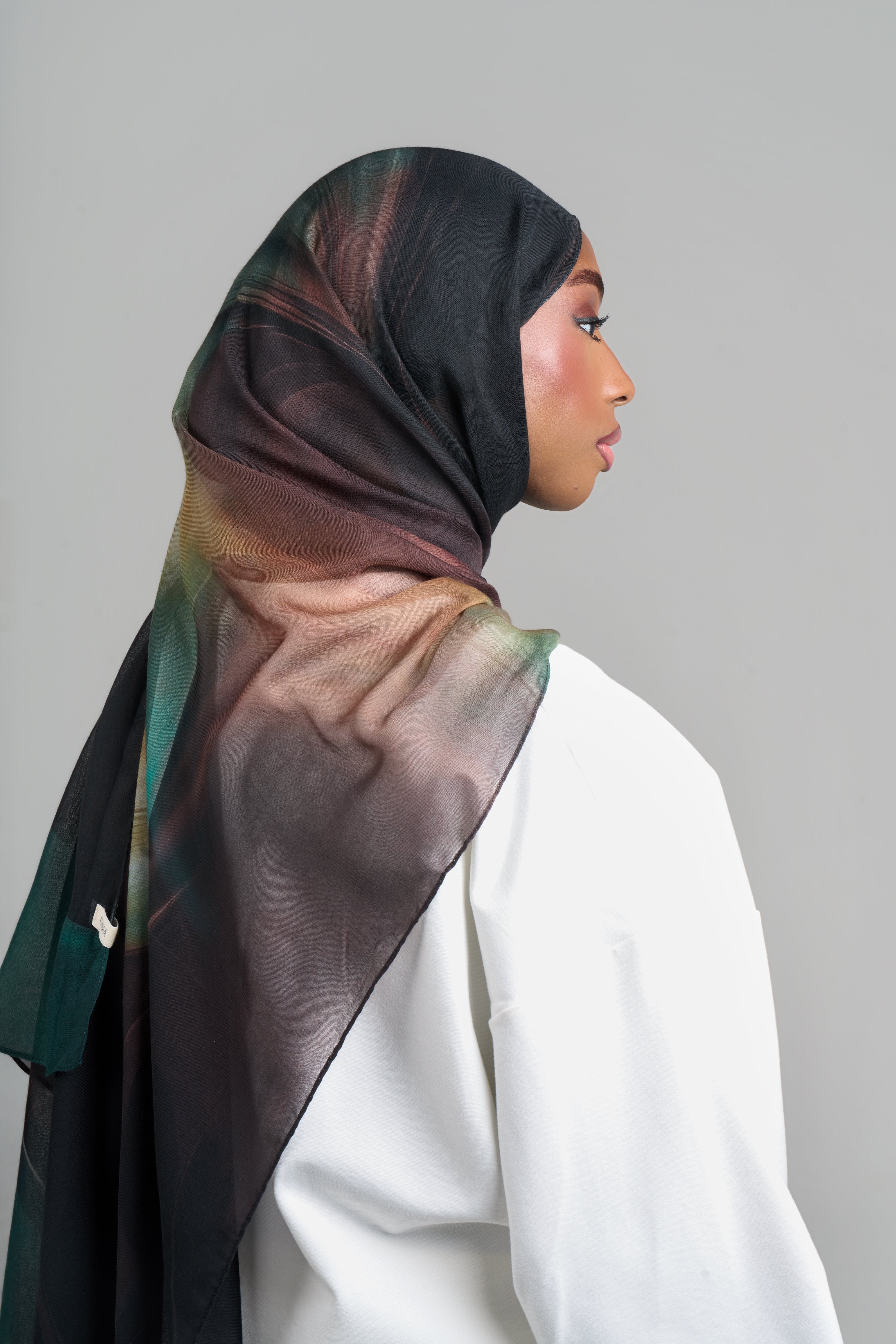 HIJAB MODAL WAVES [GREEN]