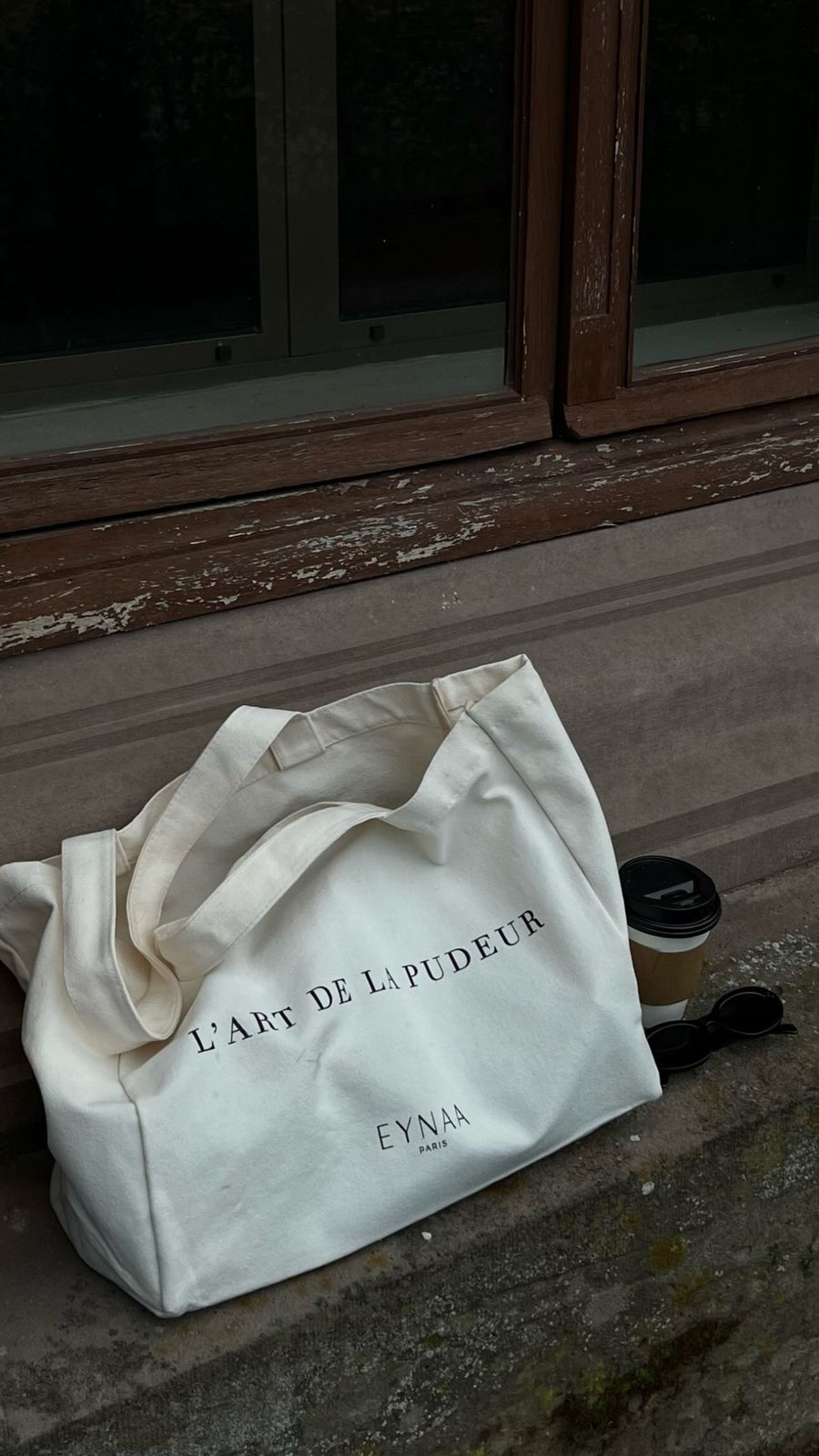 TOTE BAG L’ART DE LA PUDEUR [Beige Natural]