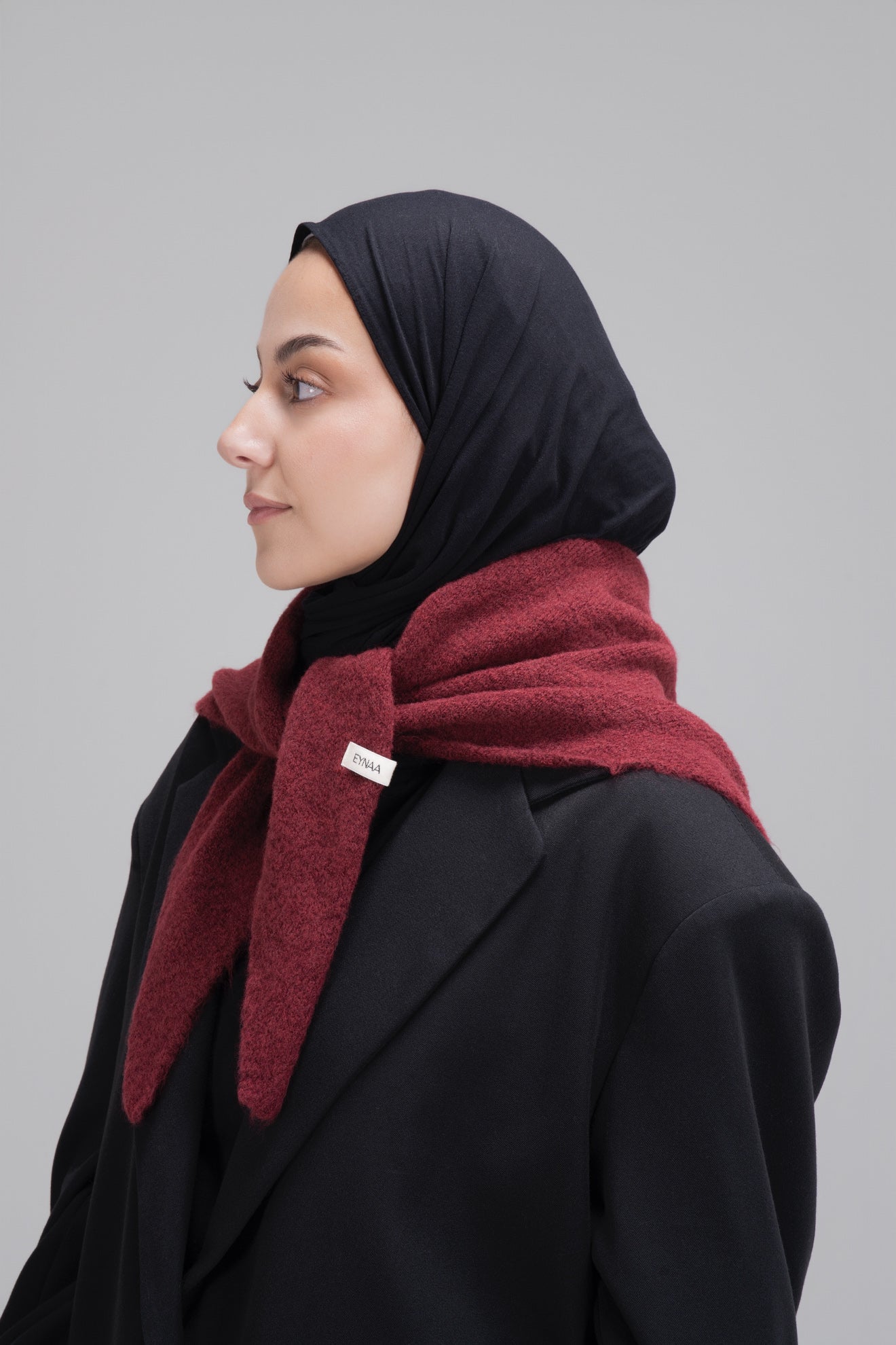 ÉCHARPE TRIANGULAIRE [BORDEAUX]