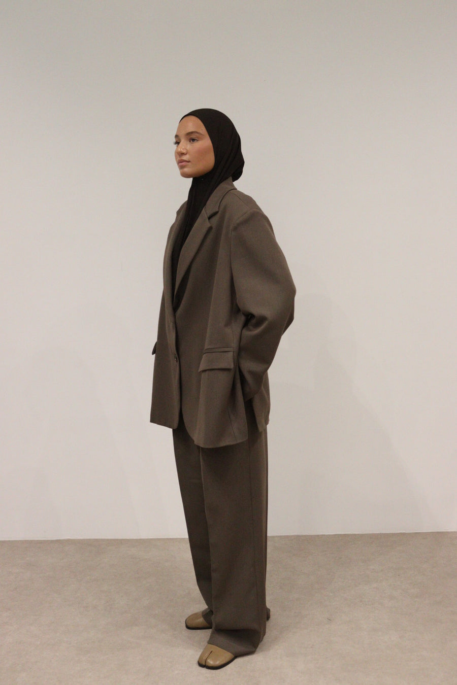 Blazer Loose [Mocha]