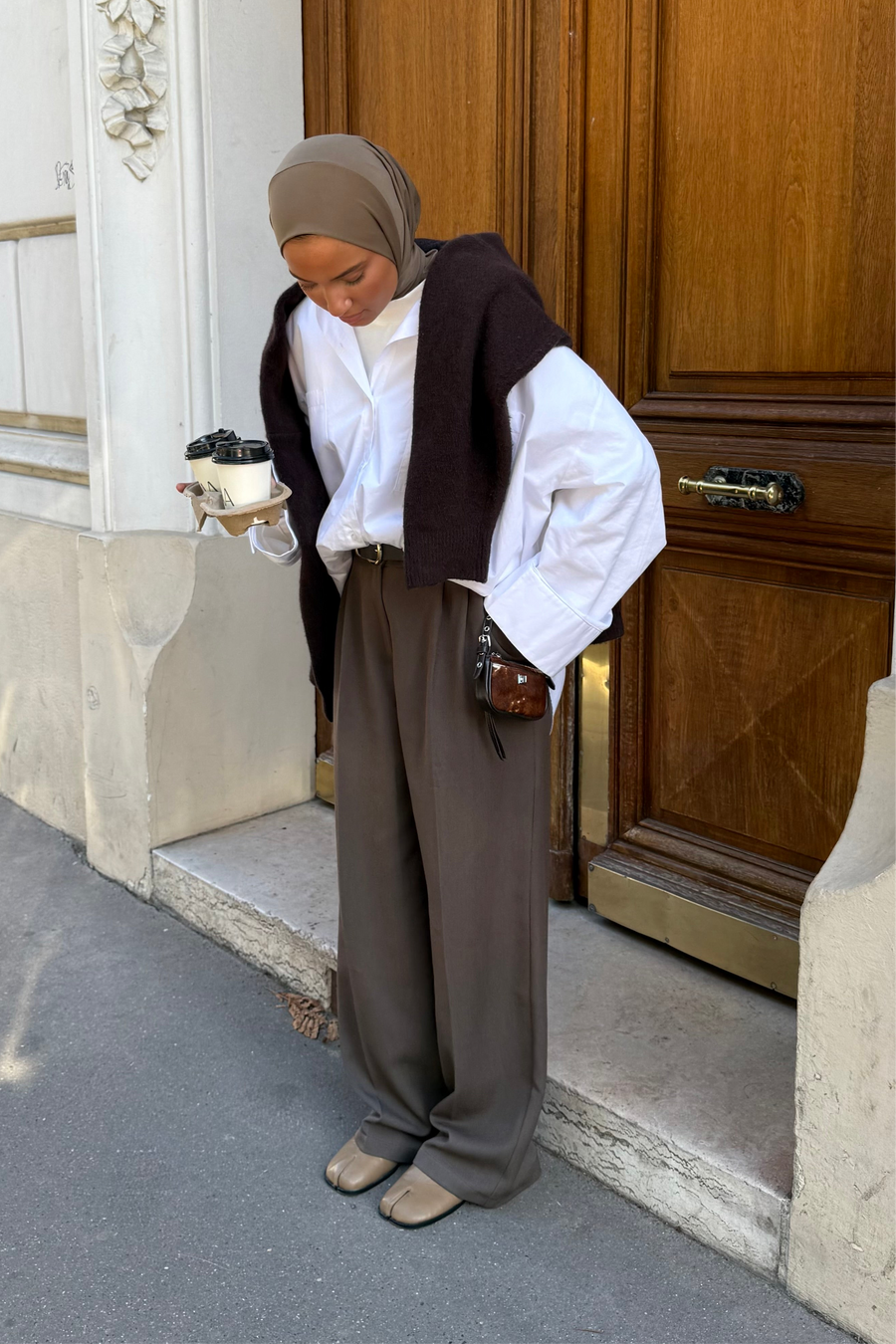 Le pantalon Loose [Mocha]