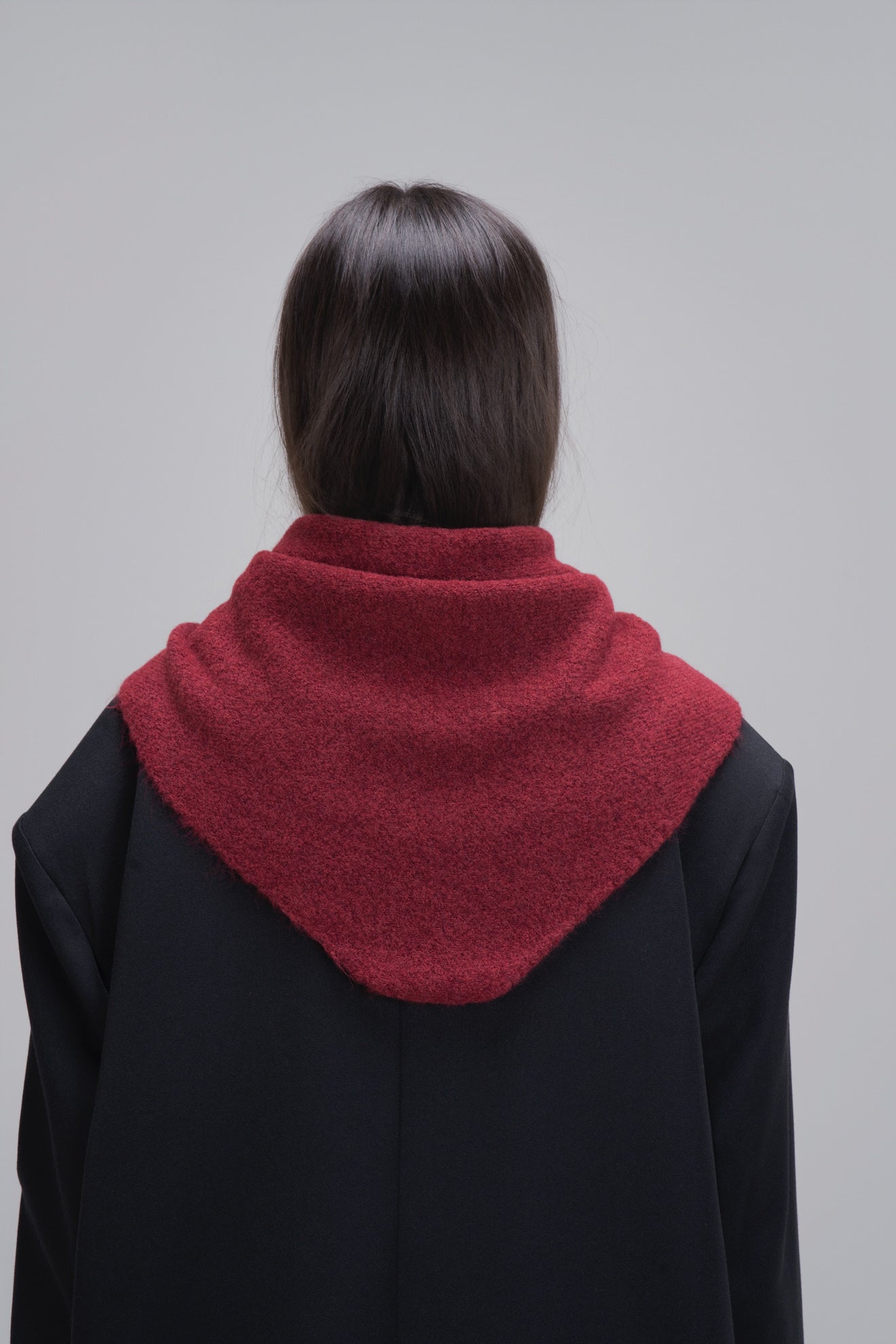 ÉCHARPE TRIANGULAIRE [BORDEAUX]