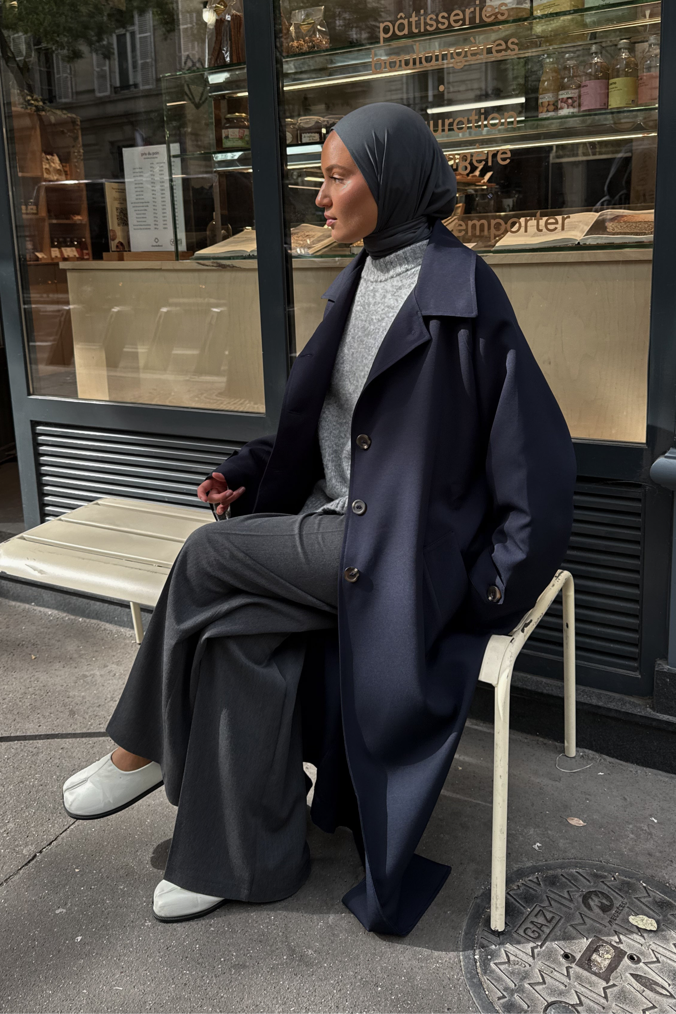 PANTALON LOOSE [GRIS]