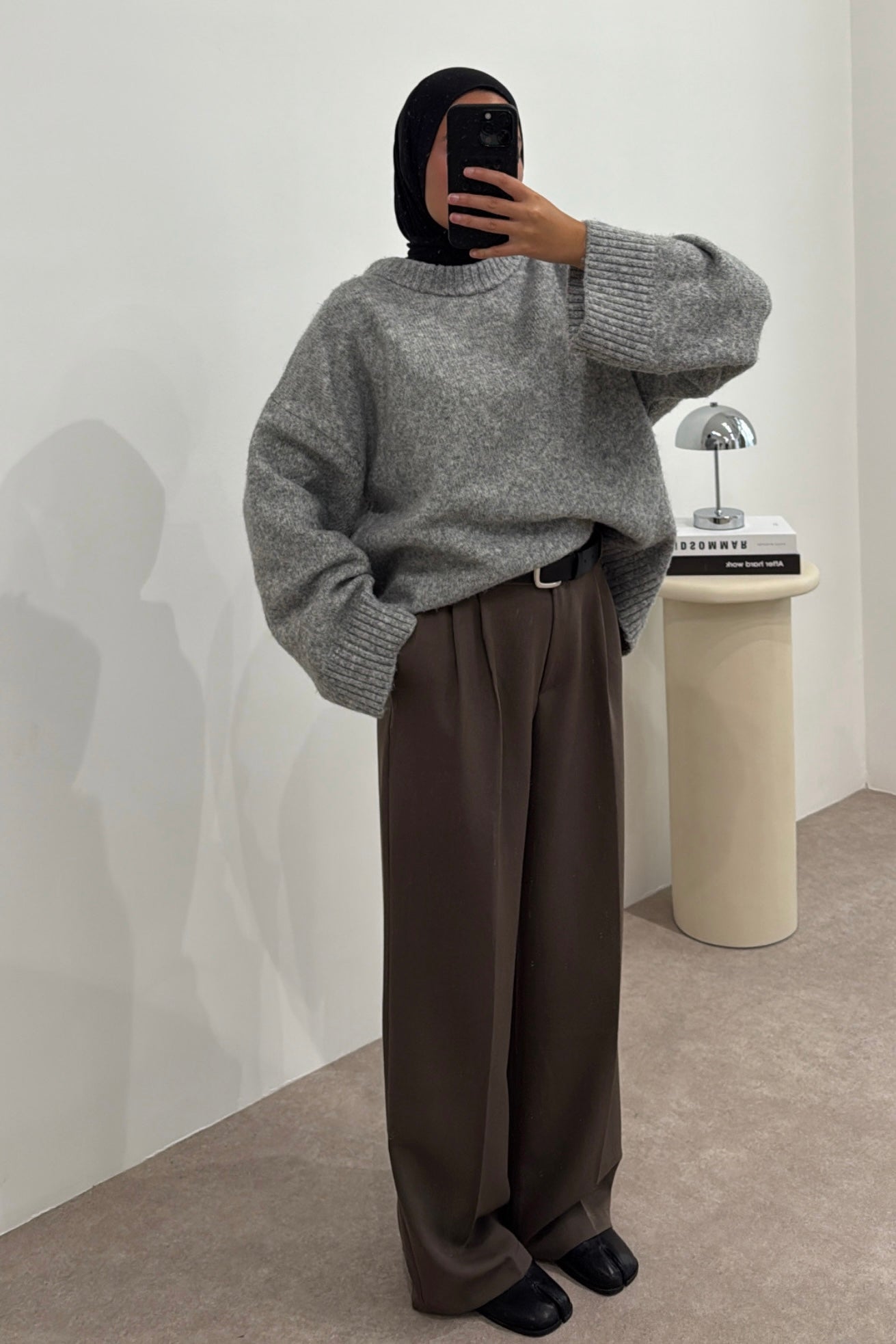 PANTALON LOOSE [MOCHA]