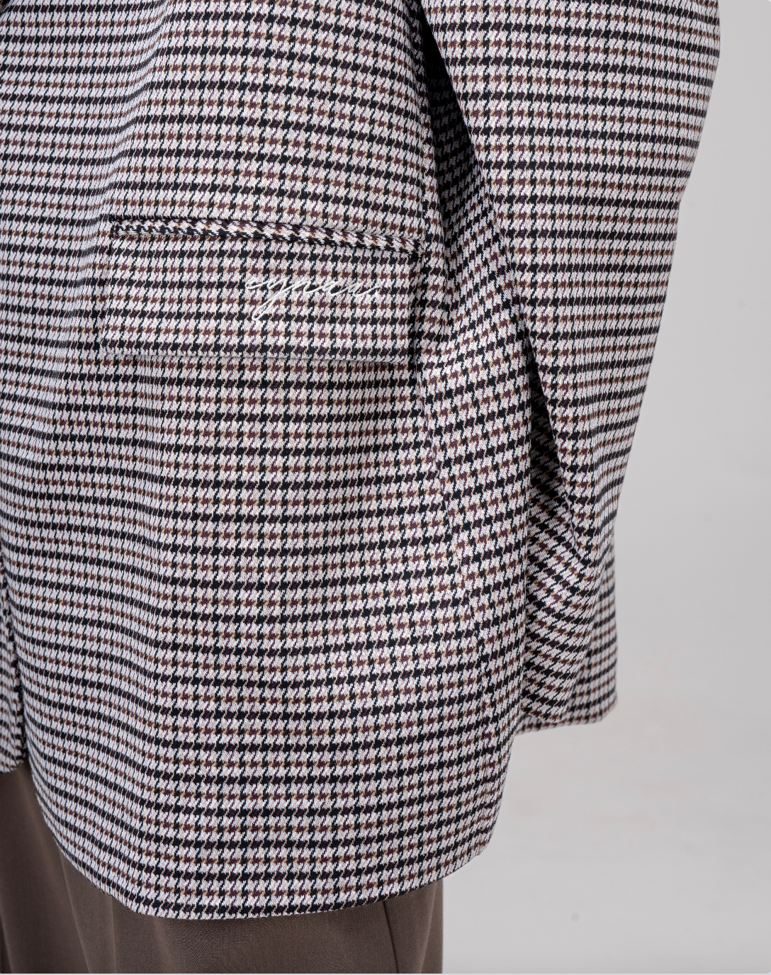 BLAZER LOOSE [PIED-DE-POULE]