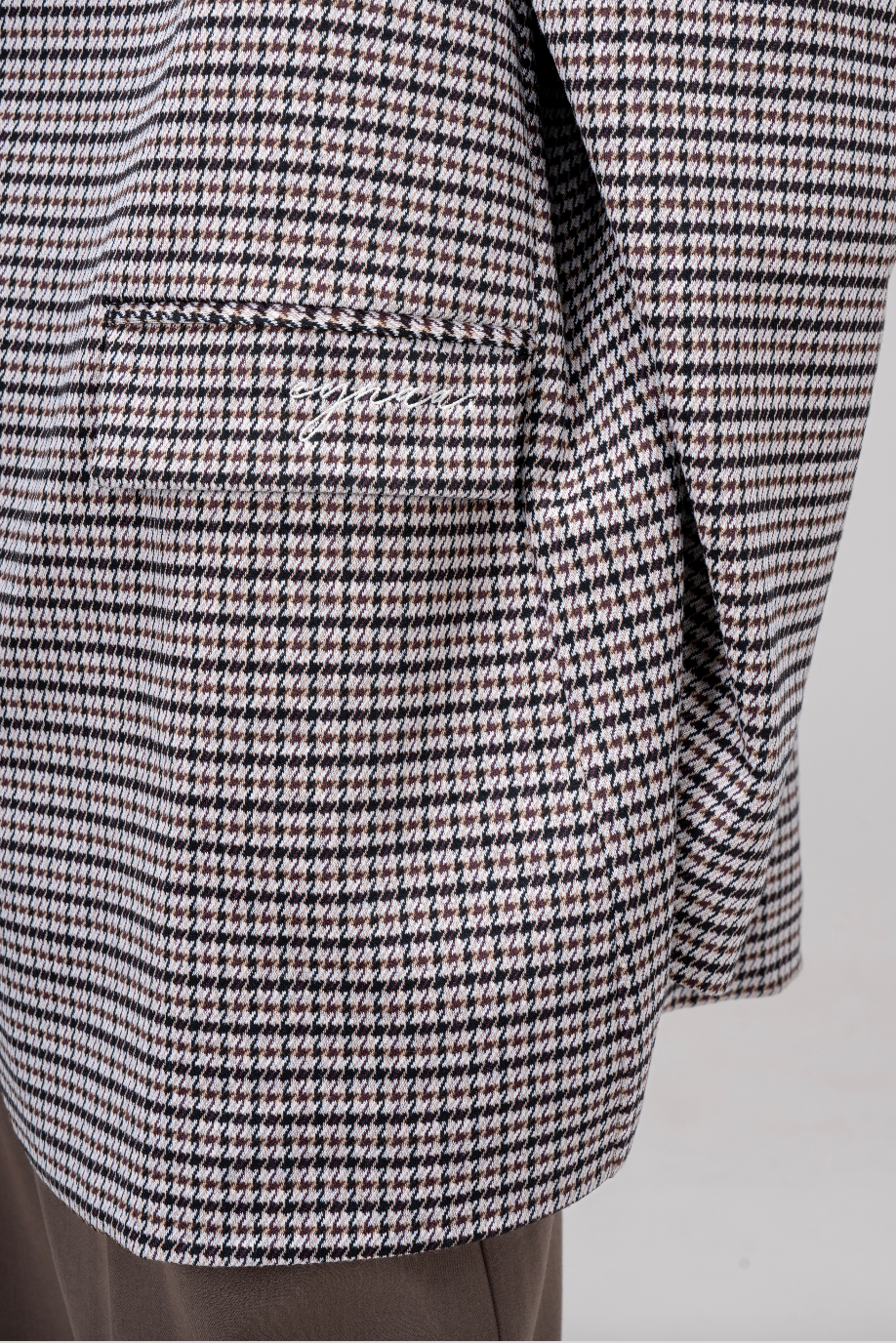 BLAZER LOOSE [PIED-DE-POULE]