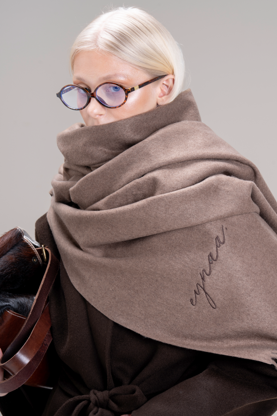 ÉCHARPE EYNAA [MOCHA]