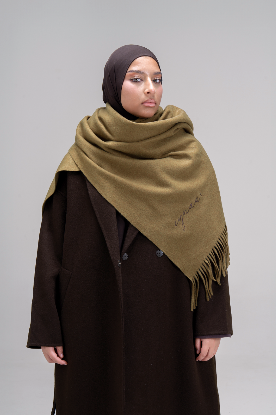 ÉCHARPE EYNAA [OLIVE]