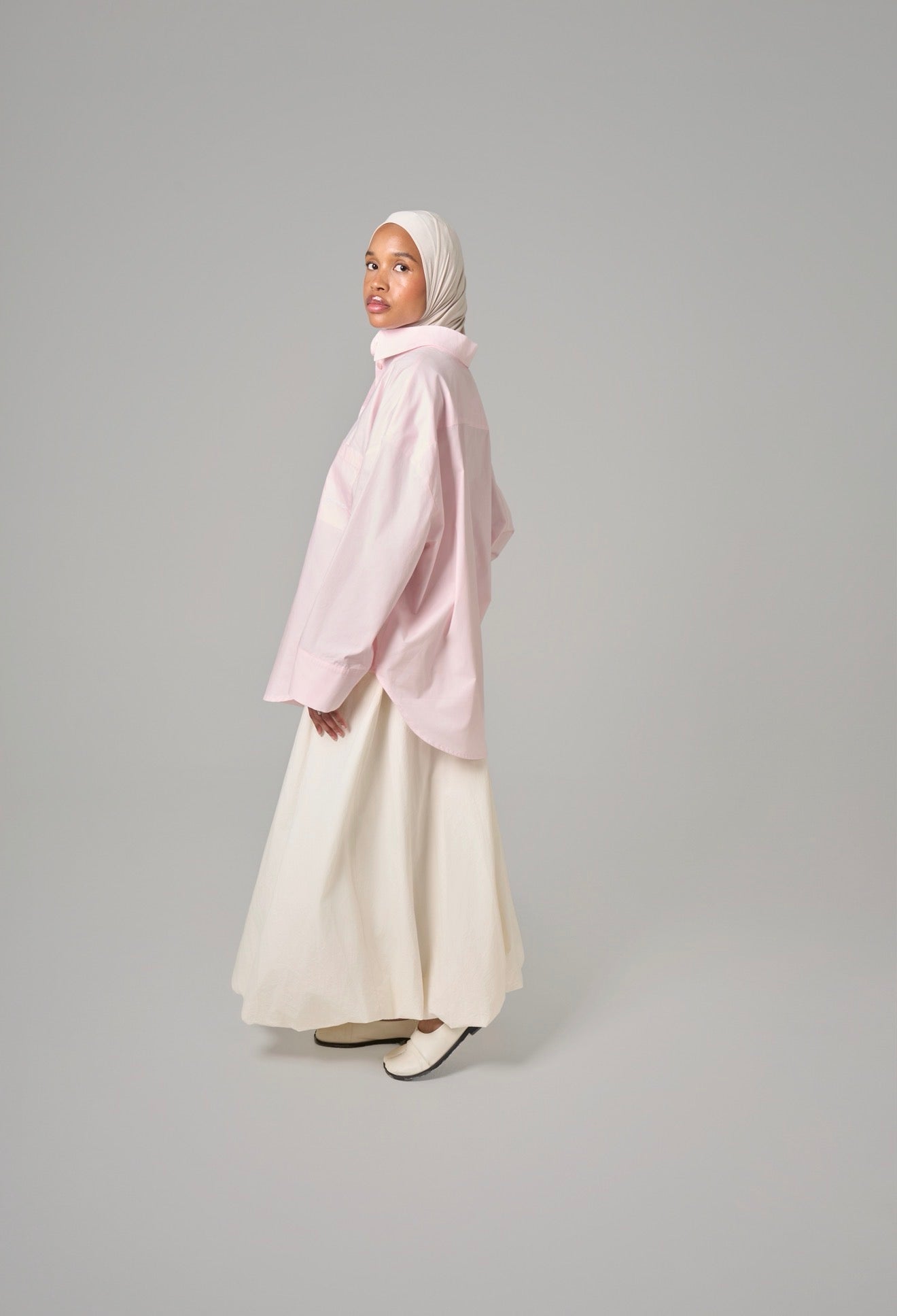 CHEMISE OVER [Baby pink]
