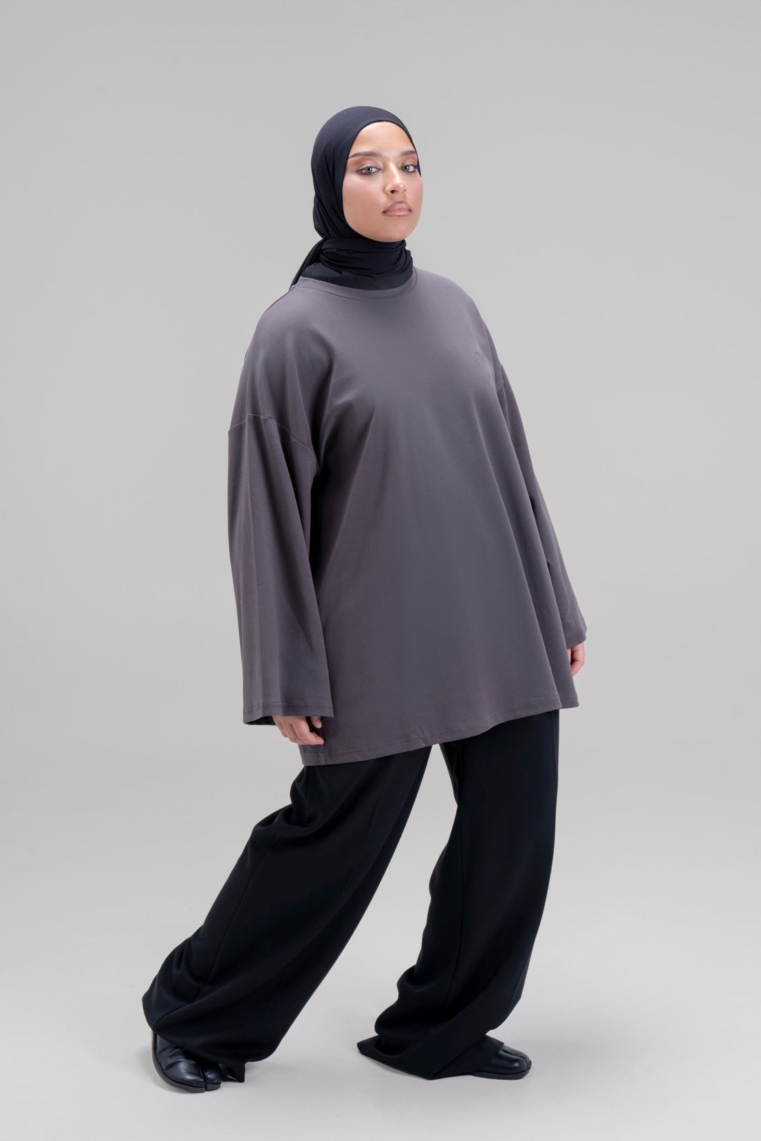 BASIC SHIRT [ANTHRACITE]