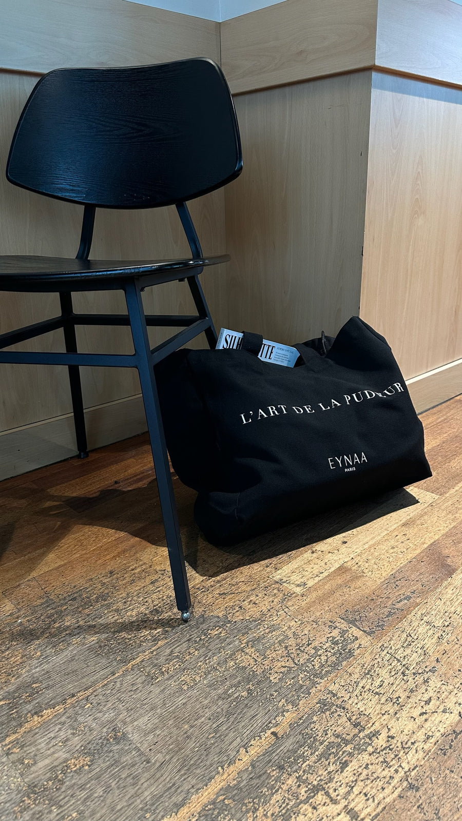 TOTE BAG L’ART DE LA PUDEUR [Noir]