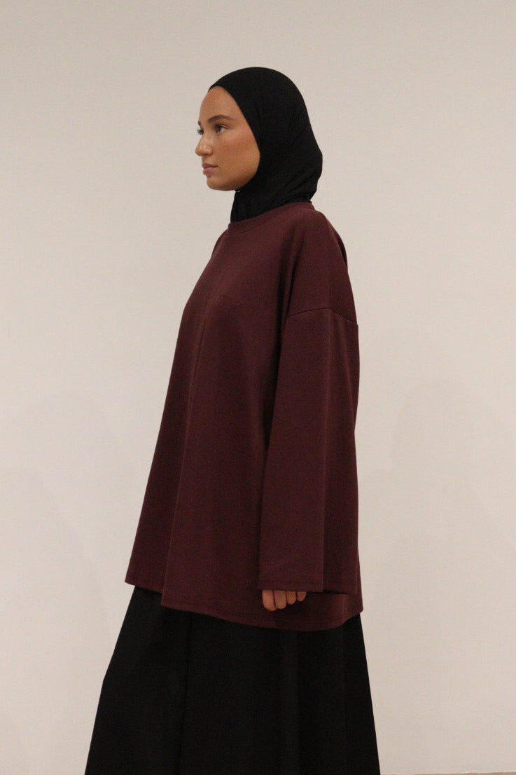 Basic Shirt [Bordeaux]