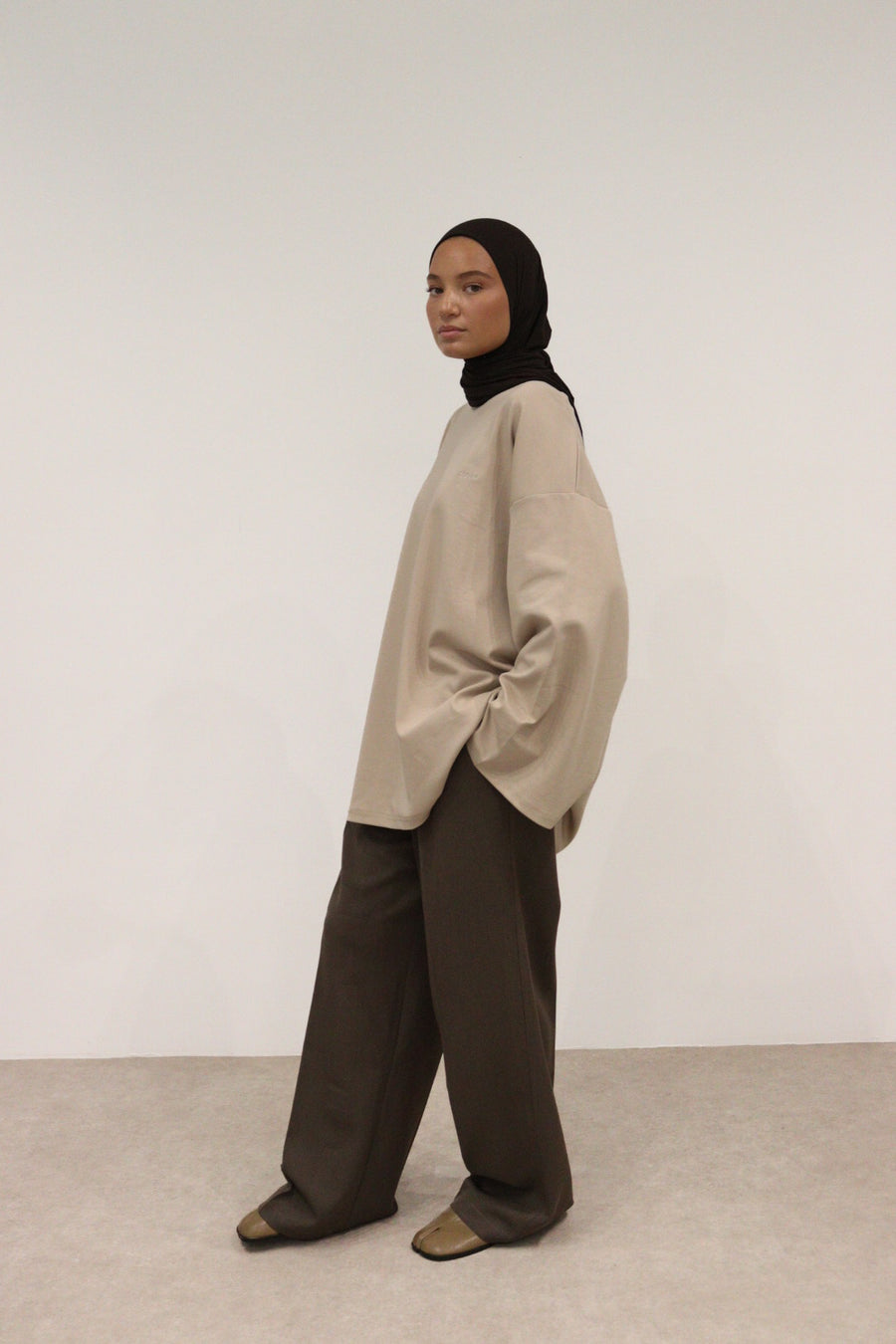 Basic Shirt [Beige]
