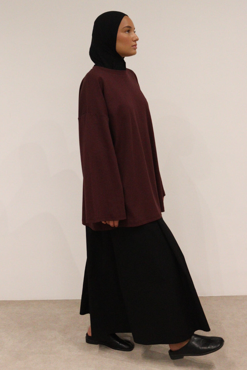 Basic Shirt [Bordeaux]