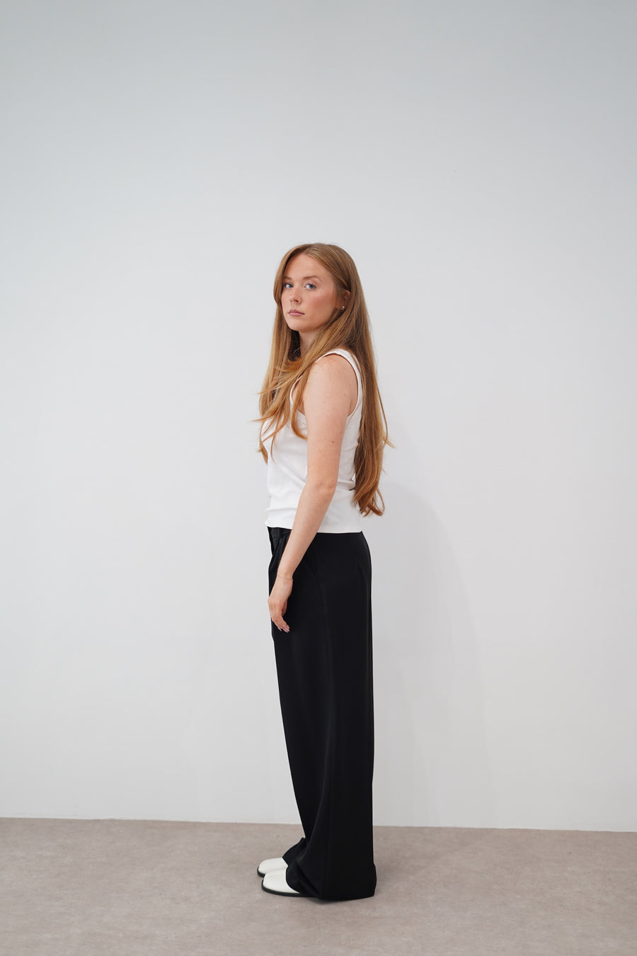 Le pantalon Loose [Noir]