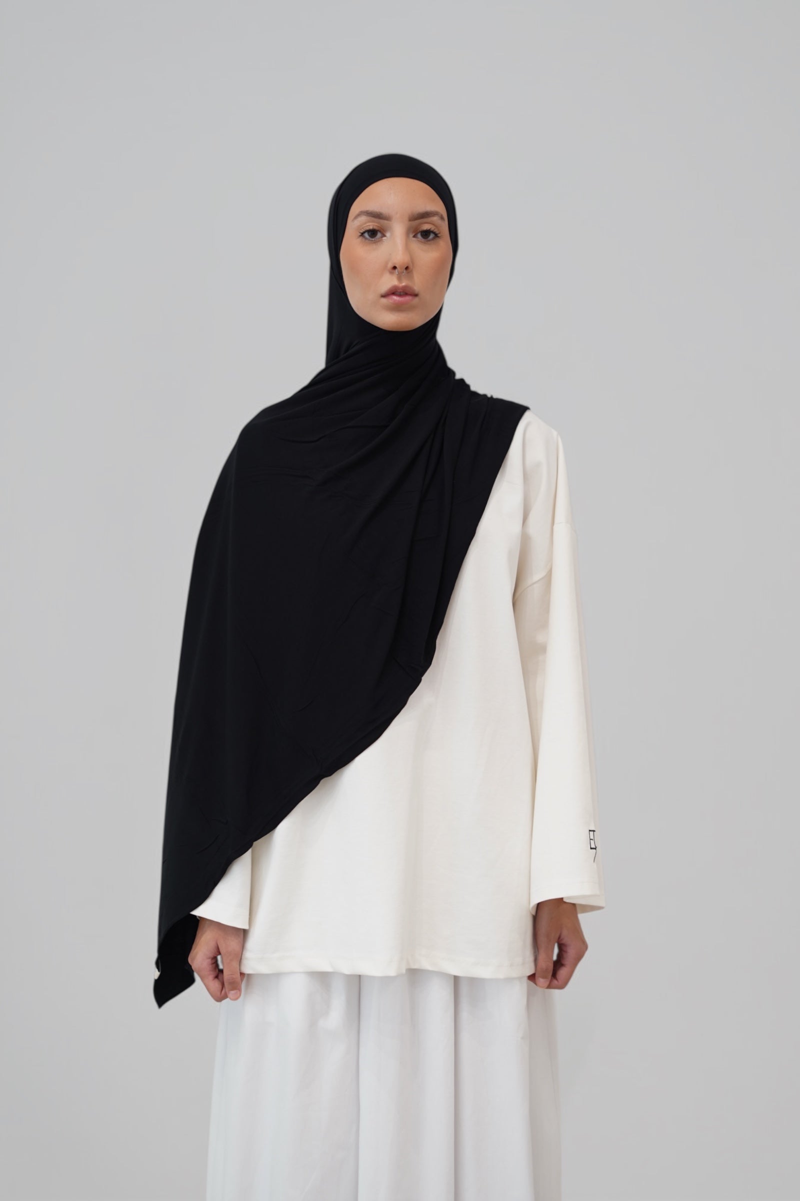 JERSEY BAMBOU [NOIR]