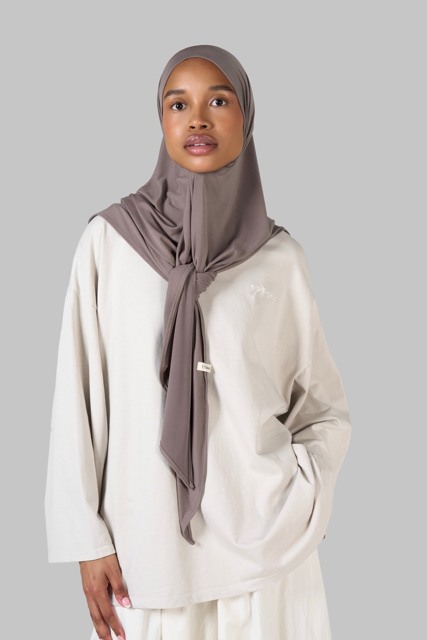 TRIANGLE JERSEY PREMIUM [TAUPE]