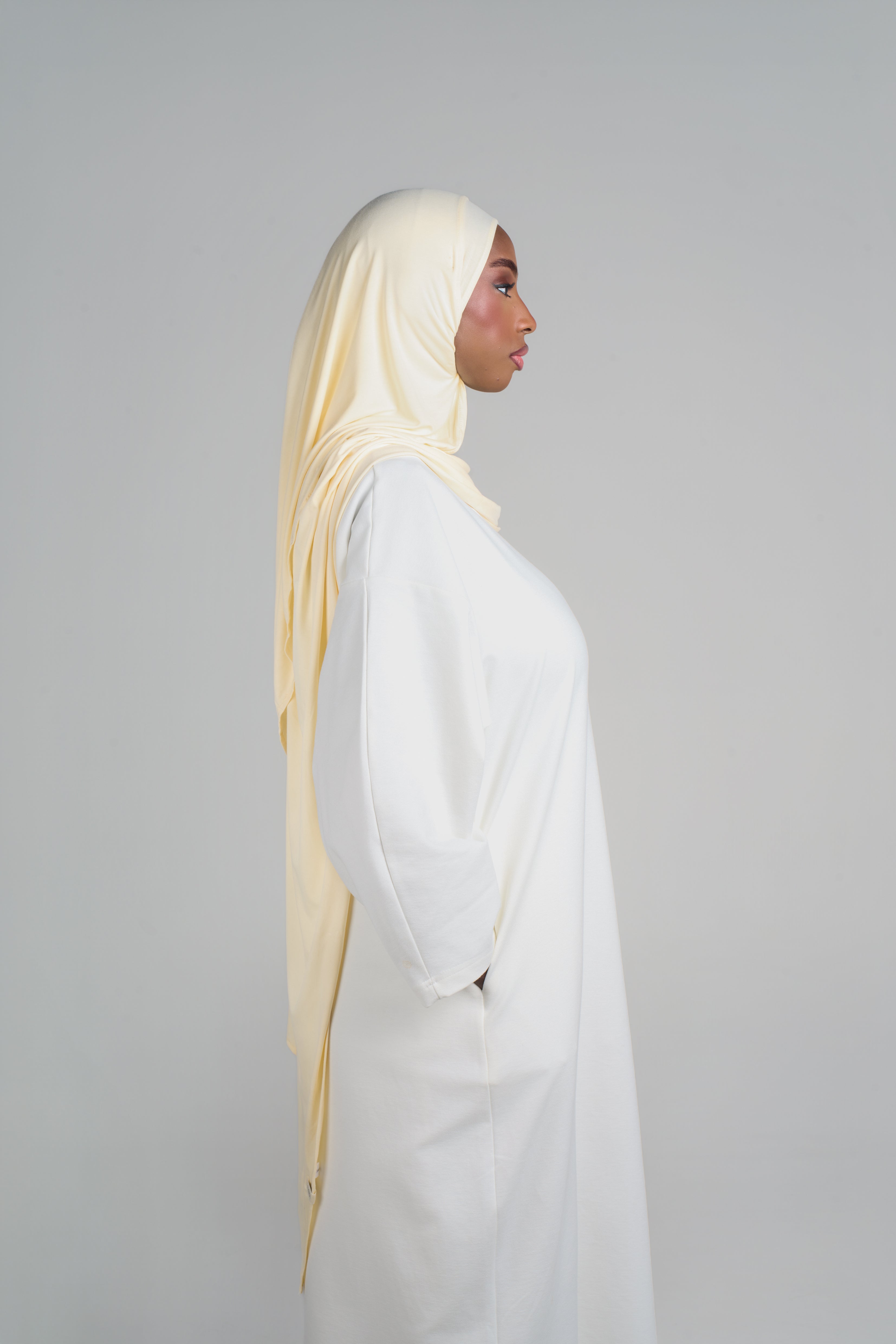 JERSEY BAMBOU [Butter yellow]