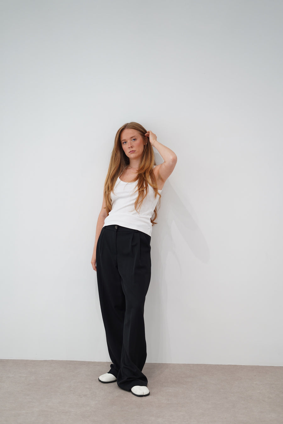 Le pantalon Loose [Noir]