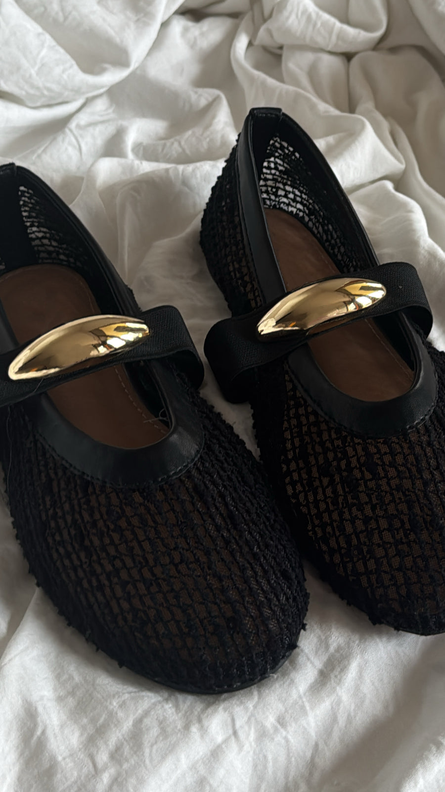 Ballerines en toiles