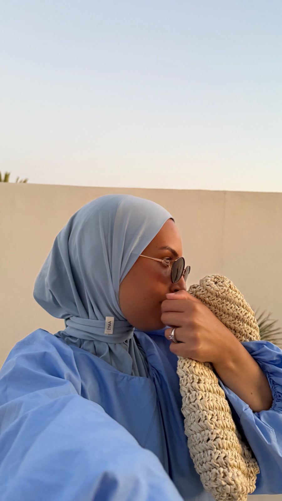 CAGOULE JERSEY PREMIUM [Baby Blue]