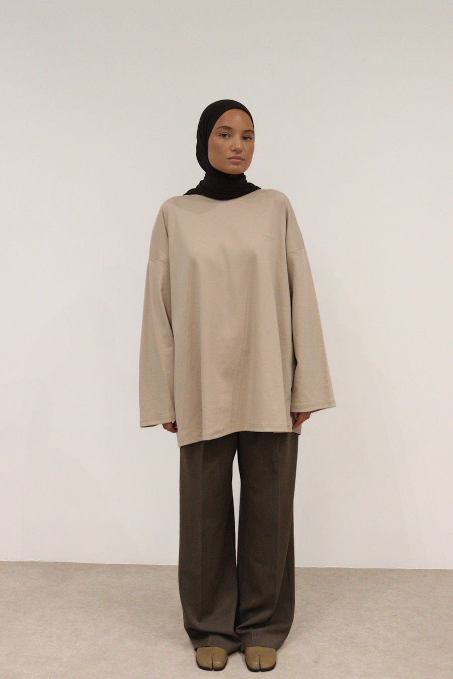 Basic Shirt [Beige]