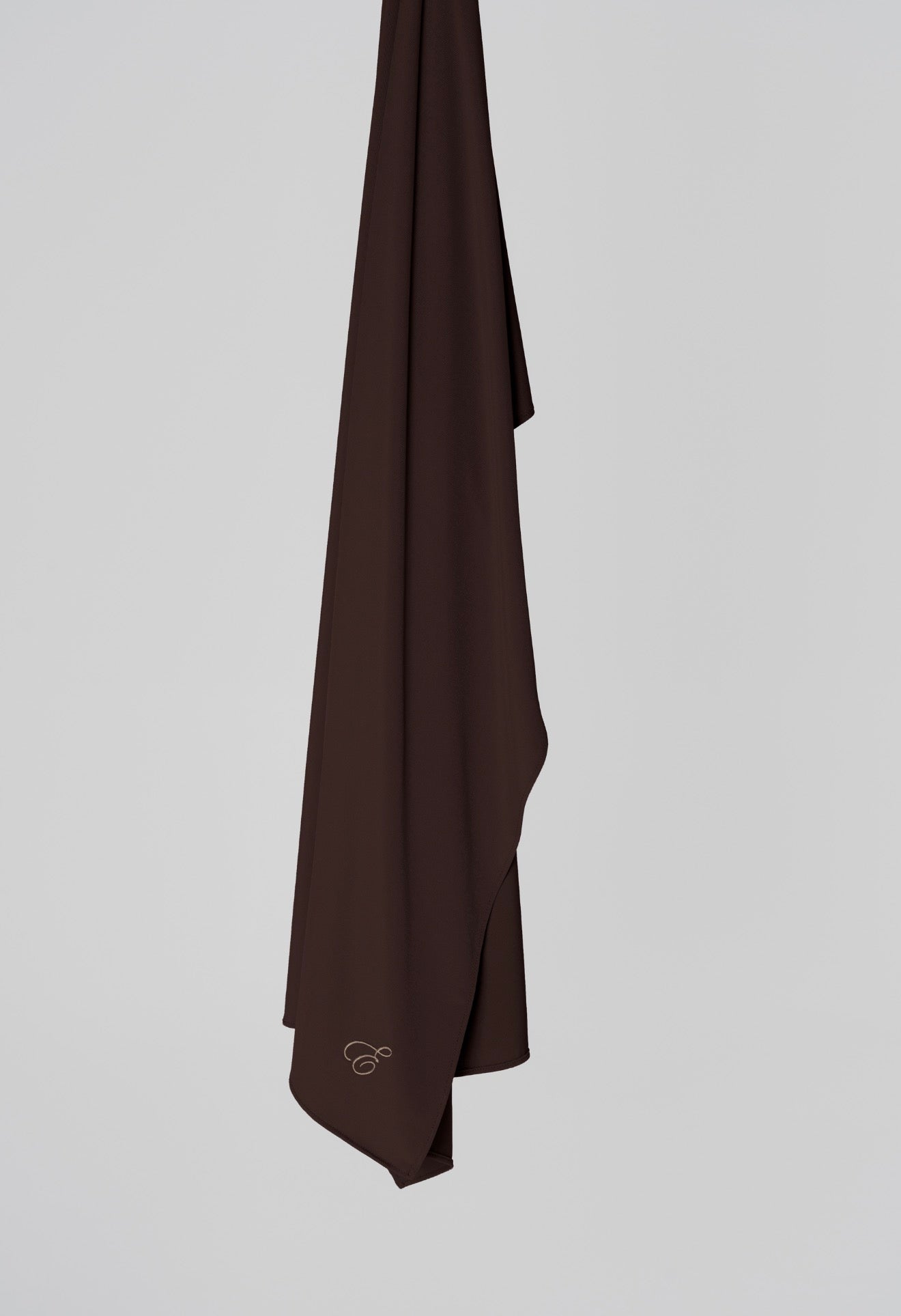 JERSEY HIJAB [Dark brown]
