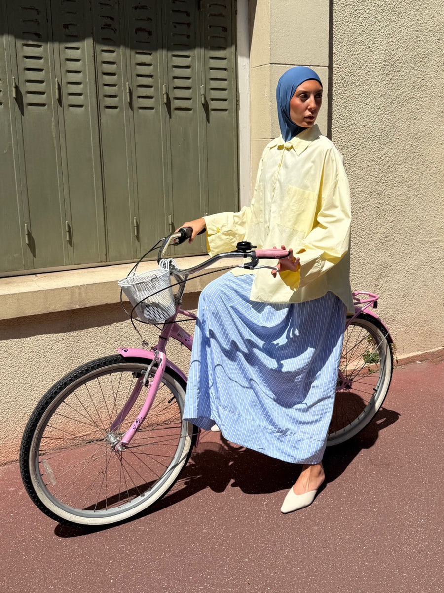 La Chemise Over [Jaune Beurre]