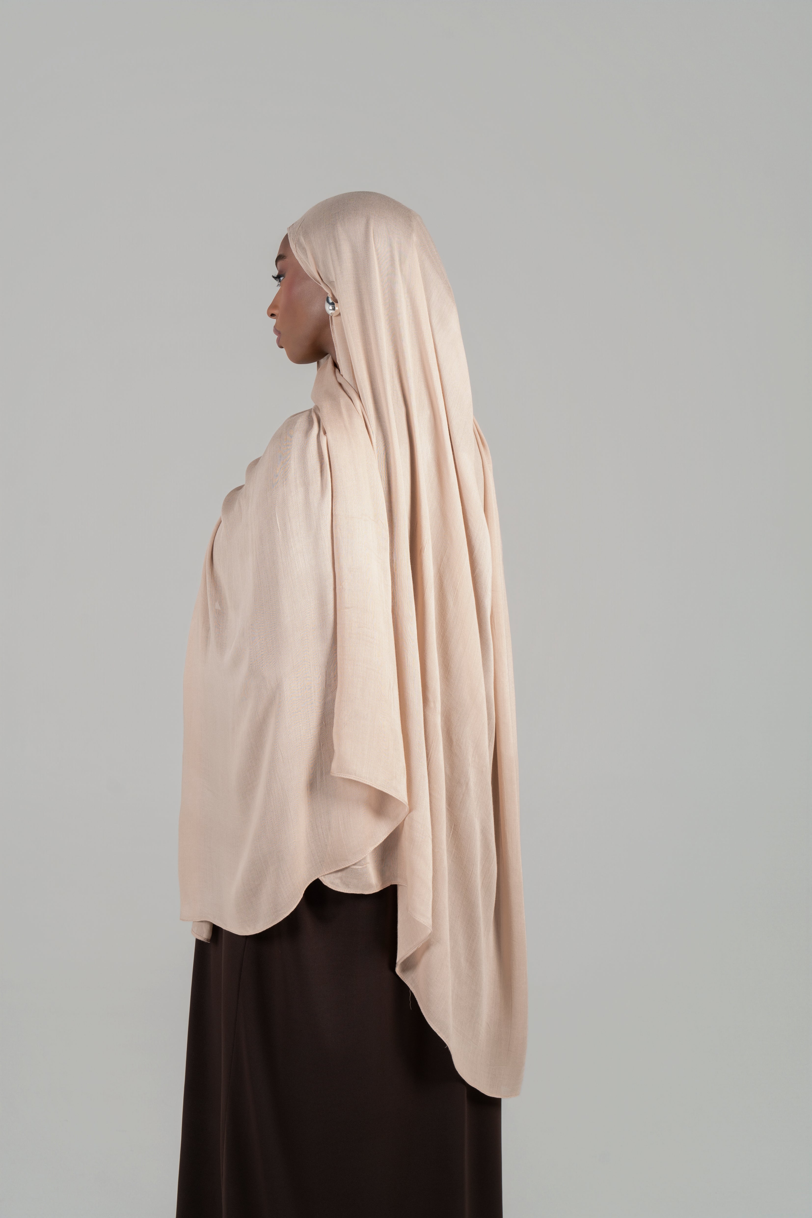 MAXI HIJAB MODAL [Beige]