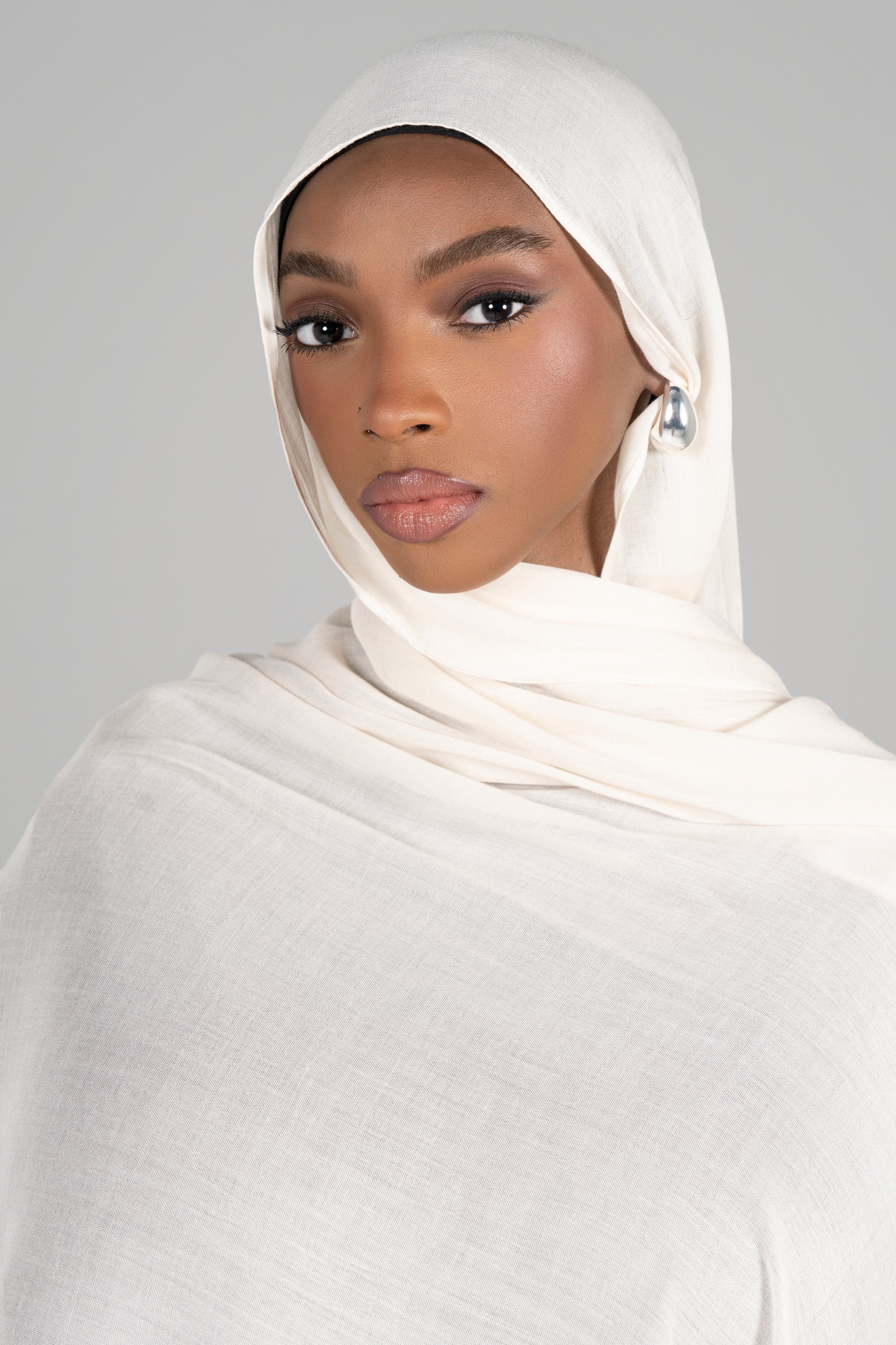 MAXI HIJAB MODAL [Écru]