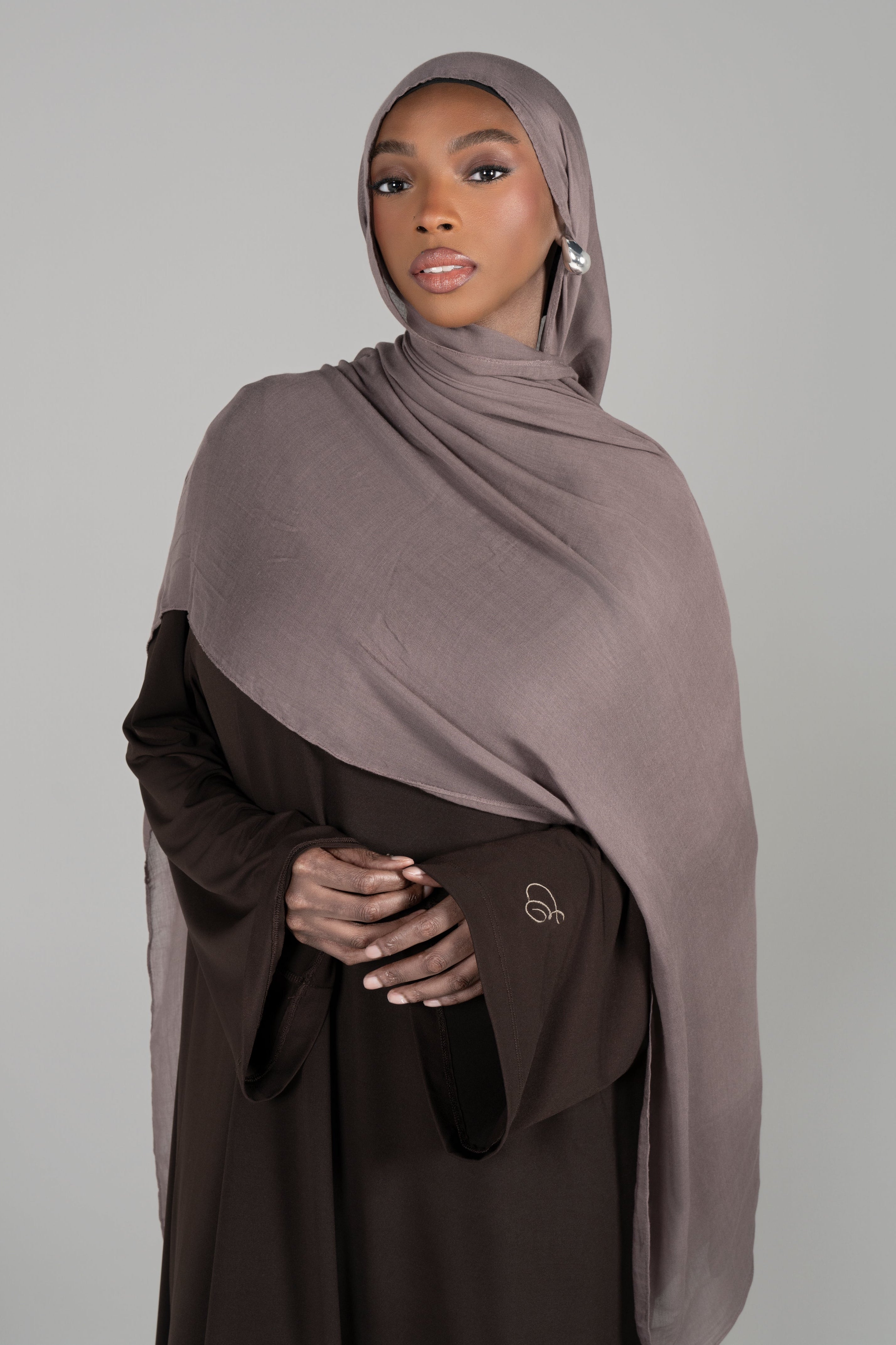 MAXI HIJAB MODAL [Marron Glacé]