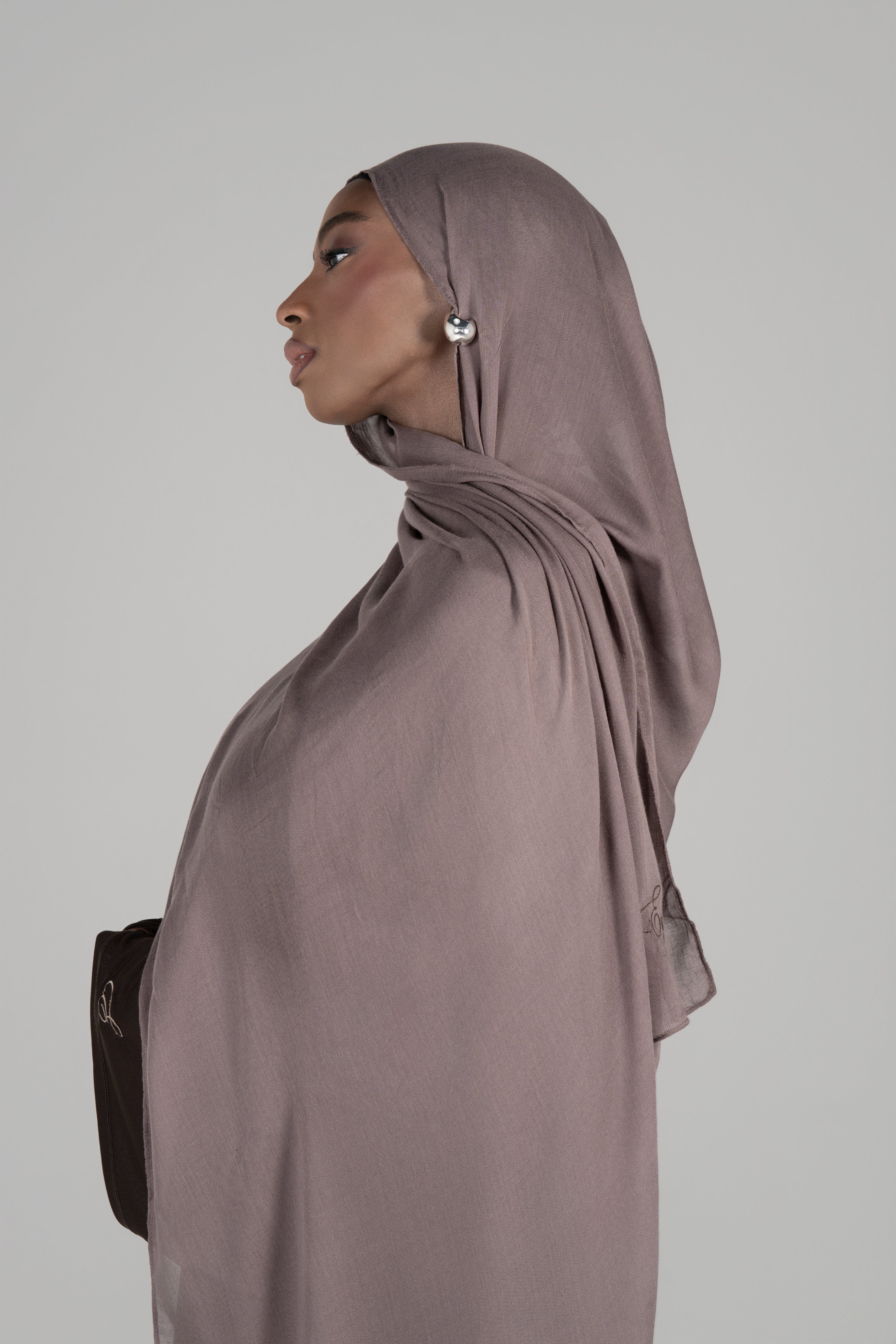 MAXI HIJAB MODAL [Marron Glacé]