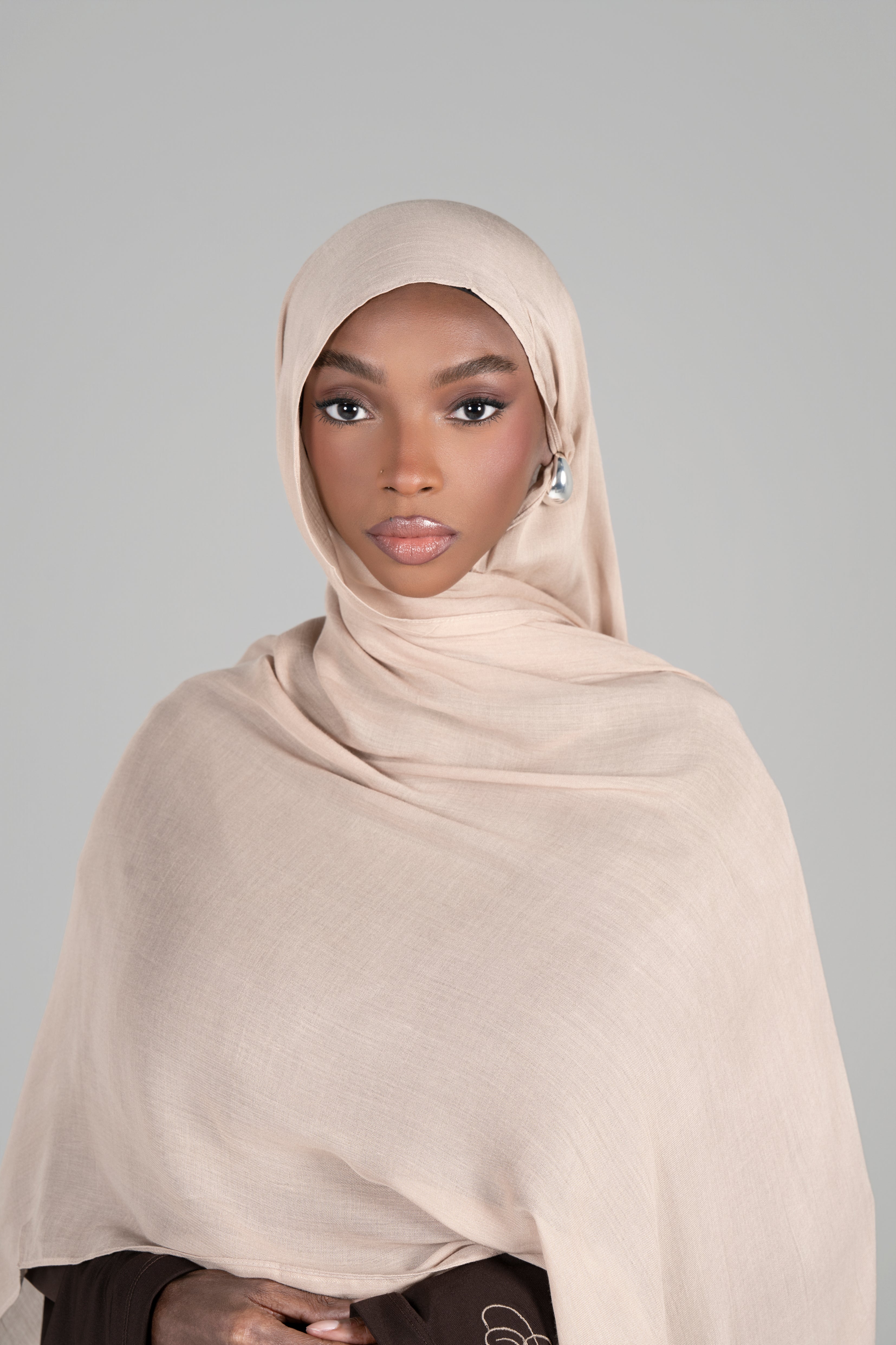 MAXI HIJAB MODAL [Beige]